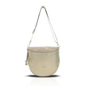    Dámska crossbody kabelka Zellia Zlb12 zlatej farby 25 x 23 x 11 cm