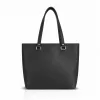 Zellia TD57 fekete merev női válltáska 35 x 30 x 12 cm
