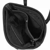 Zellia TD57 fekete merev női válltáska 35 x 30 x 12 cm