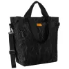  Rovicky R-Tz15605-2424 Čierna nákupná taška s mramorovým vzorom W01 49 x 40 x 18 cm