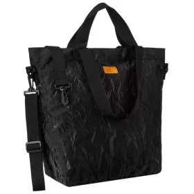    Rovicky R-Tz15605-2424 Čierna nákupná taška s mramorovým vzorom W01 49 x 40 x 18 cm