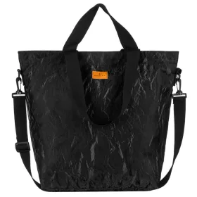    Rovicky R-Tz15605-2424 Čierna nákupná taška s mramorovým vzorom W01 49 x 40 x 18 cm