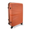  Oranžový tvrdostenný kufor Gravitt 77 × 53 × 30 cm