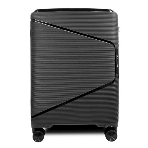  Čierny pevný kufor Zellia, Ryanair, príručný kufor Wizz Air 55 x 40 cm