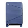  Modrý pevný kufor Zellia, Ryanair, príručný kufor Wizz Air 55 x 40 cm