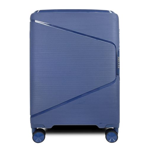  Modrý pevný kufor Zellia, Ryanair, príručný kufor Wizz Air 55 x 40 cm