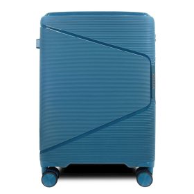  Zellia tyrkysový veľký pevný kufor 75 x 50 x 30 cm