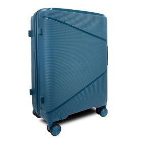  Zellia tyrkysový veľký pevný kufor 75 x 50 x 30 cm