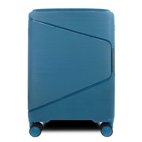  Tyrkysový pevný kufor Zellia, Ryanair, príručný kufor Wizz Air 55 x 40 cm