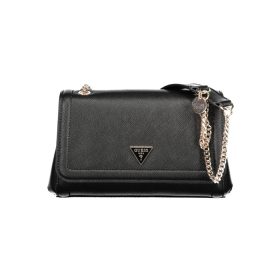  Dámska čierna kabelka Guess jeans 24 x 16 x 6 cm
