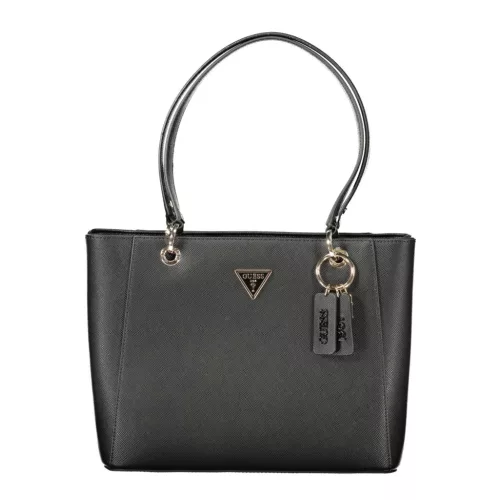  Dámska čierna kabelka Guess jeans 34 x 26 x 9 cm