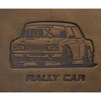 Kožená peňaženka s autom